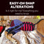Everything you need to know about easy-on snap alterations