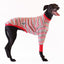 Candy Cane Greyhound Long Sleeve Hound-Tee