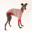 Candy Cane Whippet Long Sleeve Hound-Tee