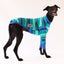 Dolly's Tee Teal Greyhound Long Sleeve Hound-Tee