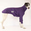 Purple Diamond Greyhound Quilted Sweater