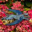 House of Hawks "BLUE Flying Hound" Fabric Patch