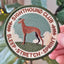 Green Hound Sighthound Club Patch