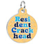 Resident Crackhead Dog Tag