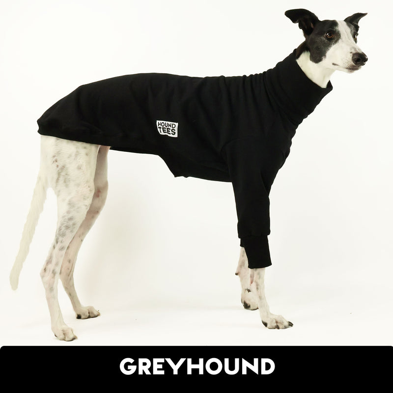 Black Berry Greyhound Sweater