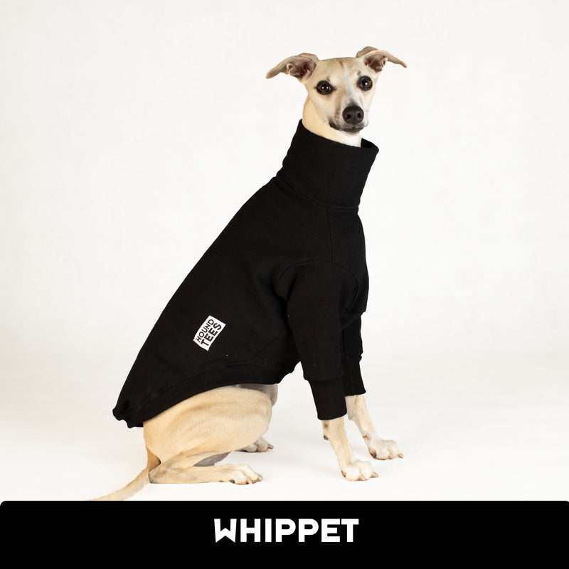 Black Berry Whippet Sweater