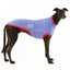 Blue Breton Greyhound Sleeveless Hound-Tee