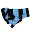 Big Fish Whippet Long Sleeve Tweater in blue fat stripes, product view