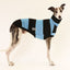 Big Fish Whippet Sleeveless Tweater in blue fat stripes, first product view