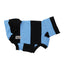 Big Fish Whippet Sleeveless Tweater in blue fat stripes, second product view