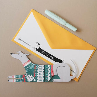 Bryony Moss Long Doggo "Buddy" Card