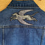 House of Hawks Flying Hound Fabric Patch