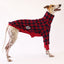 Chompers Greyhound Quilted Sweater