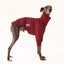 Cranberry Juice Whippet Sweater
