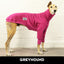 Dusk Greyhound Quilted Sweater