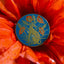 House of Hawks "Whippet in the poppies" Enamel Pin Badge