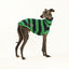 Green Rugby Whippet Sleeveless Tweater