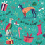 Candy Cane Greyhound Sleeveless Tee