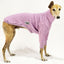 Lilac Love Greyhound Quilted Sweater