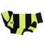 Big Lebowski Greyhound Sleeveless Tweater in lime green fat stripes, product view