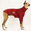 Mi Amore Greyhound Quilted Sweater