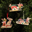House of Hawks Christmas Ornaments - Pack of 3