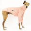 Peach Pawfect Greyhound Quilted Sweater