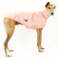 Peach Pawfect Greyhound Quilted Sleeveless Sweater