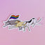Made By Harriet "Rainbow Runners" Sticker