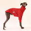 Strawberry Snarl Whippet Sweater
