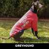 Rescued Not Retired Maroon Greyhound Sweater