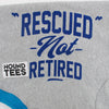 Rescued Not Retired Grey WHIPPET Sweater