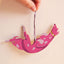 Bryony Moss Roaching Wooden Decoration