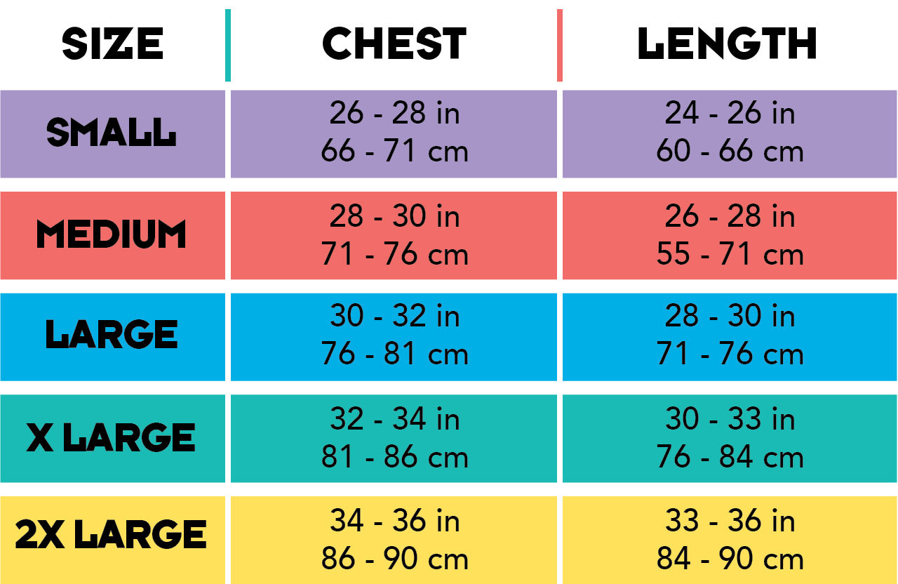 Size Chart – houndtees