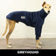 Twilight Greyhound Quilted Sweater