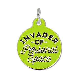 Bad Tags Invader of Personal Space Green